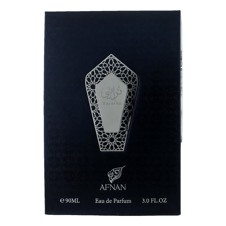 Afnan, Turathi Blue by Afnan for Men, 3 oz EDP Spray, Aromatic
