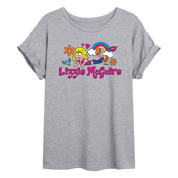Lizzie McGuire - Large Logo - Juniors Oversized Graphic T-Shirt