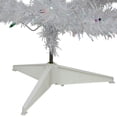 thumbnail image 6 of Northlight 3' Pre-lit White Iridescent Pine Artificial Christmas Tree - Multi Lights, 6 of 6
