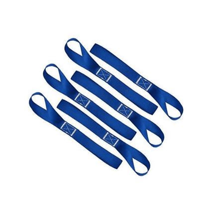 

Heavy Duty Soft Loops –Pack of 6 Tie Down Anchor Straps – Great for Motorcycle Bike Roof Rack Etc. 18.13 Inch F105928