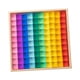 thumbnail image 5 of Juego de apilamiento, regalo ideal para aprender colores, juego de bloques de construcción suaves para niños, arcoíris 100 piezas, 5 of 9