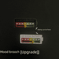 thumbnail image 3 of Megngio Mood Conversion Energy Brooch Personality Slidable Social Power Metal Badge Men's and Women's Expression Pin Jewelry, 3 of 5