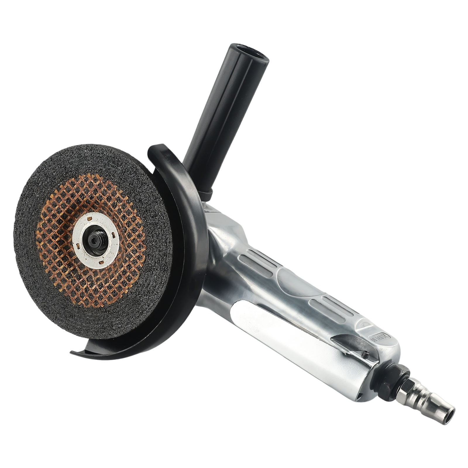 Pneumatic Angle Grinder 4In Angle Air Die Grinder with Auxiliary Handle Polisher 11000rpm 0.8mpa for Cutting Grinding Polishing