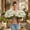 B-5B, variant on MMJ Artificial Chrysanthemums 21 Heads Per Bunch 10 Pieces Realistic Silk Flowers Waterproof for Indoor Outdoor