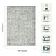 thumbnail image 4 of Alfombra Area Rugxara Vintage Abstracto Boho Gris 150x210 cm, 4 of 9