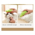 thumbnail image 3 of Cepillo de Vapor para Gatos Cepillo para Perros con Vaporizador EléCtrico Cepillos para el Pelo de Gatos para Masajes Peine para el Cuidado de Mascotas Peine para DepilacióN Verde, 3 of 5