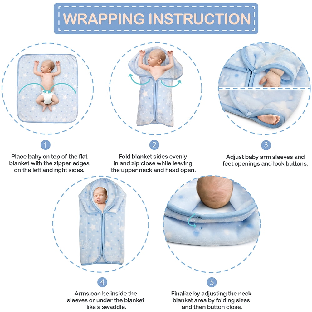 folding swaddle blanket