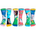 thumbnail image 1 of United Oddsocks calcetines para niños, 6 calcetines individuales - caja de regalo, calcetines con motivos Giddy Up 30,5-39, 1 of 4