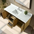 thumbnail image 3 of Vanity Art 60" Single Freestanding Bathroom Vanity with Sink and Engineered Marble Top, 3 of 12
