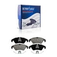 thumbnail image 5 of Detroit Axle - 10pc Brake Kit for Audi 2012-2013 A5, 2012 A5 Quattro, Drilled Slotted Disc Brake Rotors Ceramic Brakes Pads with Hardware Replacement : 12.60" inch Front and 12.99" inch Rear Rotors, 5 of 8