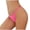 Hot Pink, variant on Women's Neon Low Rise Thong - Seamless No Show Underwear 1PC for Daily & Workout Wear