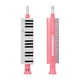 thumbnail image 2 of QI MEI Armónica de Teclado QM27A en Rosa, 27 Teclas, Ideal para Estudiantes y Principiantes, Material ABS Seguro y Duradero, Incluye Paño de Limpieza, 2 of 7