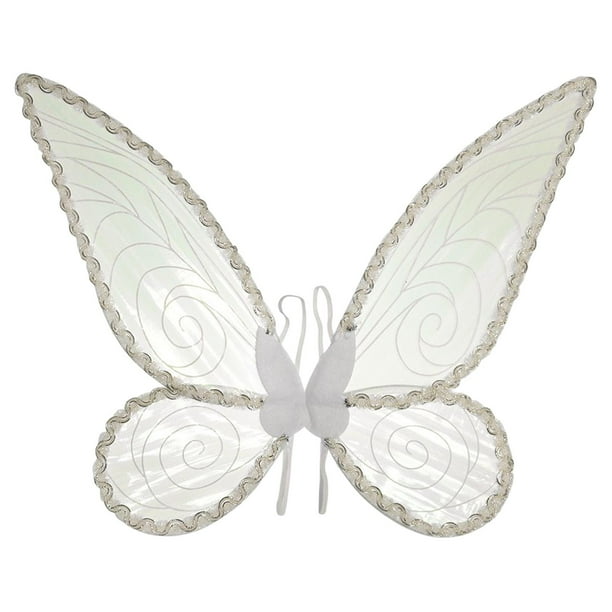 Disfraz de ala de hadas de mariposa Disfraz de disfraces Juego de imaginación Princesa Decoración para cumpleaños Foto Prop Festival de Navidad Gran Hugo Ala de vestuario