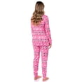 thumbnail image 4 of Mean Girls Women's Christmas Waffle Union Suit One-Piece Long Sleeve Footless Loungewear Sleep Pajamas, 4 of 7