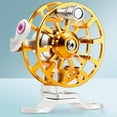 thumbnail image 4 of Sinyiin Fly Reel, 53mm/50g All Metal Fishing Reel with Upgraded Base, Lightweight Mini Fly Wheel Fishing Tackle For Trout Pike, 4 of 21
