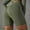 Army Green, variant on uublik High Waisted Shorts Women Super Soft Sweatpants Shorts Navy