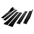 thumbnail image 2 of EPARTS Universal Lower Side Skirt Protection Extension Rocker Splitter Diffuser Body Kit 6 PCS 86" X 4" (Painted Glossy Black), 2 of 10