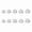 Color:Gray, variant on 10Pcs Silicone Ear Tips for Beats PowerBeats Pro2 True Wireless Earbuds Eartips Tips Headphones Earplugs