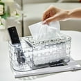 thumbnail image 4 of Lilixerw Tissue Box Cover Rectangular Tissue Box Holder Multifunctional Tissue Box Cover for Bathroom Bedroom or Office, 4 of 6