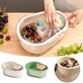 thumbnail image 4 of Fruit and Vegetable Wash, Large Fruit Washer, Fruit Cleaner with Fruit Washer Bowl, Fruit Washing Bowl for Safe, 4 of 5