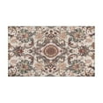 thumbnail image 2 of Boho Brown Vintage Carpet Rugs and Mats Non Skid Washable Absorbent Microfiber Soft Kitchen Mat for Floor Set Of 2 Decor Stain Resistant 17"x47"+17"x30", 2 of 7