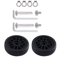 thumbnail image 2 of 4set 50mm X12mm Luggage Wheels Replacement Wear Resistant PU Caster Suitcase Replacement Wheels, 2 of 8