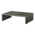 thumbnail image 1 of Pemberly Row Contemporary Wood Large Monitor Riser for TVs up to 23" in Gray, 1 of 5