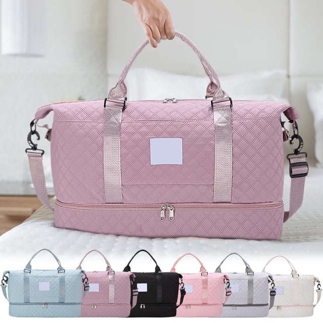 Bolsa de viaje de ocio, Duffel ligero para gimnasio, separación seca y húmeda, tela impermeable, apta para aviones, versátil, ejercicio, bolsa