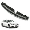 thumbnail image 5 of Labwork Front Bumper Upper Top Grille GM1200623 Chrome Grill 96981100 Fit for Chevy Chevrolet Cruze 2011 2012 2013 2014, 5 of 5