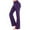 4# Purple, variant on High Waisted Flare Yoga Pants for Women Leggings Bootcut Tummy Control Casual Gym Workout Bell Bottoms Spring Summer 2026 Navy L