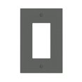 thumbnail image 1 of Cubierta decorativa para toma de corriente Oilbiexn gris carbón de 1 módulo, 1 of 9