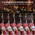 thumbnail image 5 of EcoNesxp For Mantel Christmas Stocking Hooks Stocking Holder for Mantel, 5 of 5