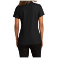 thumbnail image 2 of Womens Short Sleeve Easy Care SuperPro React Polo Shirt Deep Black XS, 2 of 5