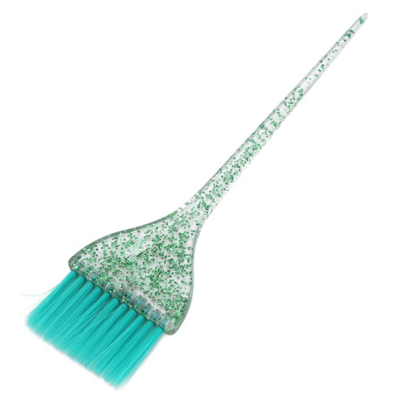 Glitter Handle Hair Dye Brush, Hair Coloring Tool with Long Handle, Material, Pearly Lustre Handle, for Beauty Salon and Hair Salon