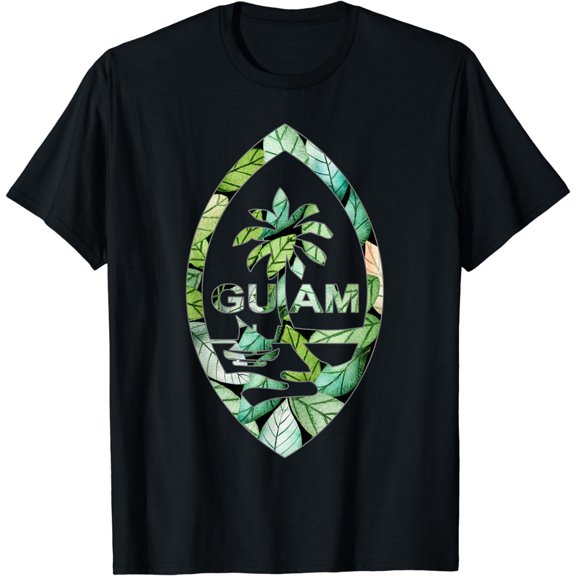 Guam Seal Jungle Style Tee Shirt