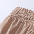 thumbnail image 5 of Vedolay Womens Solid Color High Elastic Waist Stretchy Casual Pants with Pocket,Khaki S, 5 of 5