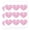 Opaque, variant on I Ruff Love You Dog Funny Humor Heart Shaped Planner Calendar Scrapbook Craft Stickers