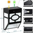 thumbnail image 2 of Solar Deck Lights  Led Outdoor Garden Decorative Wall Mount Fence Post Lighting  8 Packs, 2 of 7
