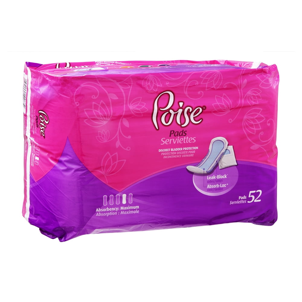 Poise Bladder Protection Pads, Ultra, 52 Count