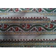 thumbnail image 4 of oneOone Cotton Silk Fabric Leaves & Floral Block Printed Craft Fabric BTY 42 Inch Wide, 4 of 4