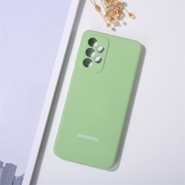 Samsung Galaxy S23 Ultra A52 A72 funda A12 A52S A22 A32 4G A13 5G funda de silicona líquida suave al tacto 360 carcasas protectoras completas de TPU Tan Jianjun unisex