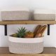 thumbnail image 4 of unbranded 3Ud Cesta Decorativa De Almacenaje Tejida En De Beige Para Hogar, 4 of 8