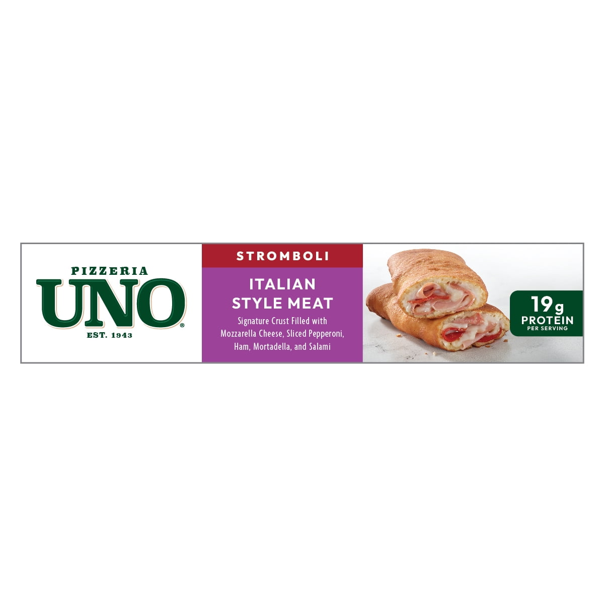 Pizzeria Uno Italian Style Meat Stromboli, 5 oz, Twin Pack, Frozen
