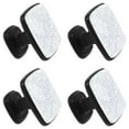 4 Pcs Square Handle Cupboard Knob Drawer Pulls Handle Back