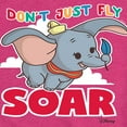 thumbnail image 3 of Disney - Dumbo - Don't Just Fly SOAR - Toddler & Youth Girls Short Sleeve Graphic T-Shirt, 3 of 5