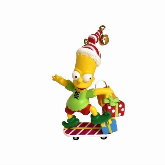 1998 "Christmas Cowabunga!" (Simpsons) Carlton Cards Ornament CXOR-116Y