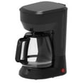 thumbnail image 1 of Mainstays 5 Cup Drip Coffee Maker - 5 Cup Switch Coffee Maker - Black, 1 of 4