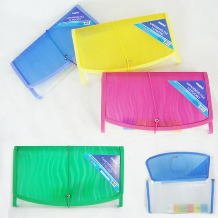 - 7 Pocket Coupon Organizer Holder Binder Expanding File Wallet Organizer Carrier