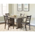 thumbnail image 3 of Sunny Designs Homestead 60" Farmhouse Mahogany Wood Table in Tobacco Leaf, 3 of 3