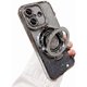 thumbnail image 1 of Funda para teléfono con purpurina brillante compatible con iPhone 17, protector de lente de cámara con soporte, cubierta suave con diamantes de imitación brillantes, 1 of 6